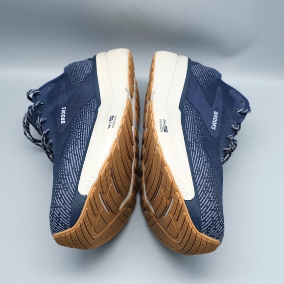 Brooks Ghost Max 2 Shoes Men Size 15 Peacoat Stone Biscuit Sneakers 1104311D453 - Picture 3 of 11
